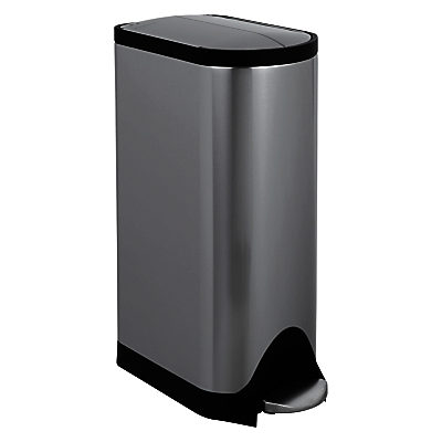 simplehuman Butterfly Pedal Bin, Brushed Stainless Steel, 30L simplehuman Butterfly Pedal Bin, Brushed Stainless Steel, 30L